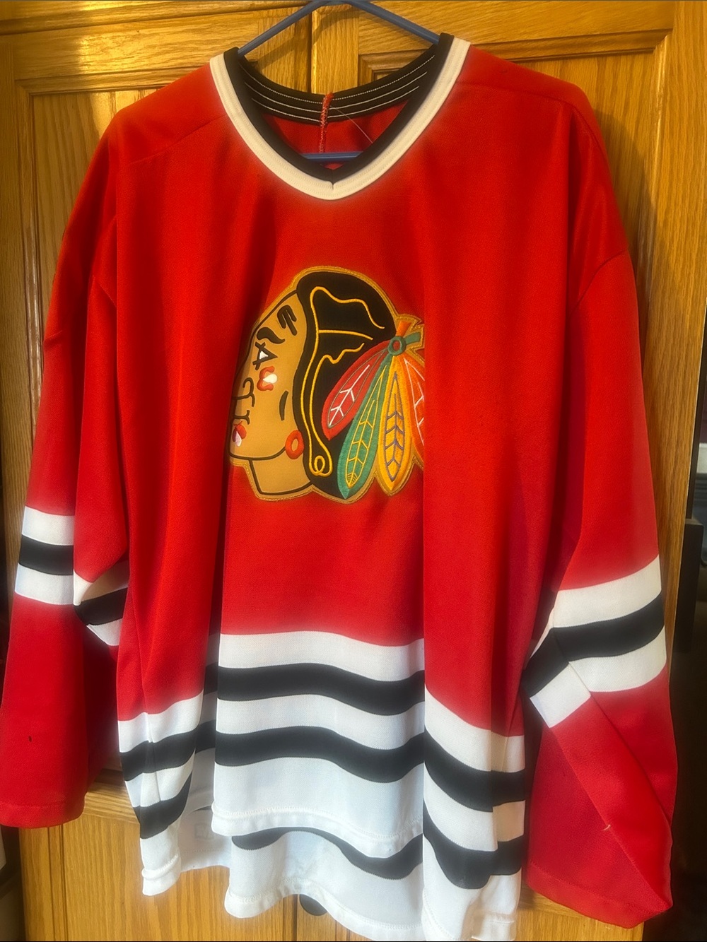 Vintage Chicago Blackhawks Replica Hockey Jersey